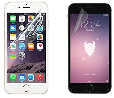 SILCOSTAR Plastic Ultra HD Clear Screen Protector Guard Cover For Apple iPhone 6 / 6S / iPhone 7/ iPhone 8 (4.7) 1 PACK