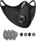 salipt Maschera antipolvere con Carbone Attivo Filtro, Mascherina Moto Maschera Allenamento Maschera Antivento Antipolvere Mezza Faccia per Ciclismo Bici Sci