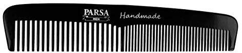 PARSA Men Frisierkamm Handmade Haar und Bart Kamm Handgemacht – Made in Germany – Frisuren Zubehör – Haarstyling – Kamm Männer