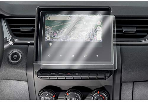 CDEFG [2 Stück] Kompatibel mit Renault Clio 5 Zoe Captur 2 Arkana 2021-2024 2025 Auto Navigation Schutzfolie 4H Kratzfest Anti-Fingerprint 7 Zoll GPS Transparent Displayschutzfolie E-Tech Zubehör