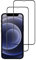 WEOFUN 2 Stück Schutzfolie für iPhone 12 mini [5.4 Zoll] [3D Full Coverage] Displayschutzfolie für iPhone 12 mini
