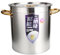Topf, Catering Handelsübliche Edelstahlkochtopf Mit Deckel, Dunst Lager Topf, For Gasherd/Induktionsherd (10-90L) Stock Pot (Size : 10L)