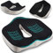 POOTACK Seat Cushion, Memory Foam Office Chair Cushion, Ergonomic Coccyx Cushion Relief Tailbone and Back Support Discomfort, Non-Slip Car Seat Cushions, Pad for Gamming Chair, Wheelchair