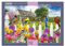 1000pc Jiggz Garden Birds Premium Jigsaw Puzzle - Every Piece is Unique - Challenging Adult Family Fun Game - Country Cottage, Cute Animals, Flowers