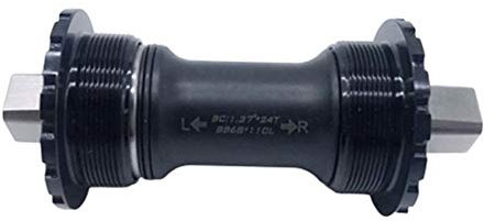 LIANYG Fahrrad Innenlager Vierkantloch Titanlegierung Außen for Faltrad Integral Radfahren Central Axis Fahrrad Tretlager Wasserdicht Fixed Gear tretlager Fahrrad 619 (Color : 113mm)