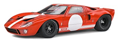 Solido Modellfahrzeug 1:18 Ford GT 40 red Racing S1803005 Rot 1/18ème