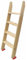 Treppenhocker Tritthocker 100cm/125cm/150cm Holz Bettleiter mit Haken, Kinderzimmer/Schlafsaal/RV-Etagenleiter, Schwerlast Hochbettleiter für Kinder/Teenager/Jungen/Mädchen, 330 lbs Laden
