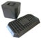 Chabrias Ltd Uni Bar Plastic Drip Tray & Octagonal Ice Bucket: The Essential Bar Tools for Nightclubs, Pubs, and Restaurants - Made in England (Silver Grey)
