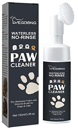 Xiaocao Pfotenreiniger Für Haustiere, Pfotenreiniger Für Haustiere, Badepflege Für Haustiere, Mit Silikonbürste, Pfotenreiniger Mit Silikonbürste, Hund, Katze, Pfoten, Tiefenreinigung