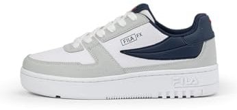FILA FXVENTUNO Teens Basket, White-Gray Violet, 37 EU