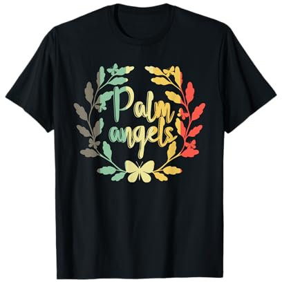 Palm Angels Schmetterling Blume Liebhaber T-Shirt