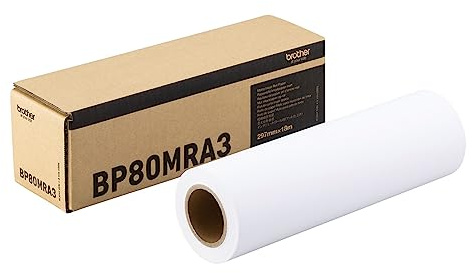 [Brother Genuine] BP80MRA3 Tintenstrahl-Rollenpapier (mattes Papier) 297 mm x 18 m