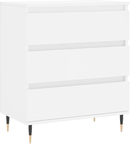 vidaXL Sideboard Weiß 60x35x70 cm Holzwerkstoff
