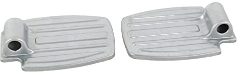 Universal Rollstuhl-Fußstütze, einfache Installation, Zubehör, Metall, 1,9 cm Loch