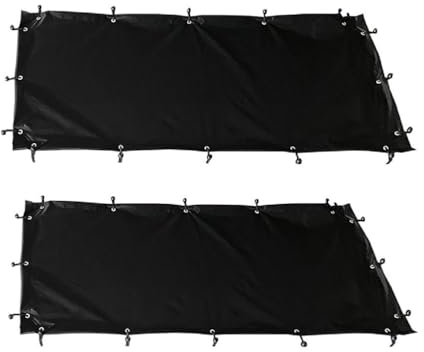 Kaminholz Wetterfest Vorhang Set Holz Schuppen Polyester Panel Vorhang Geeignet Für 66x148cm Holzrahmen Für Camping BBQ Wetterfeste Plane Blatt Regendichte Abdeckung