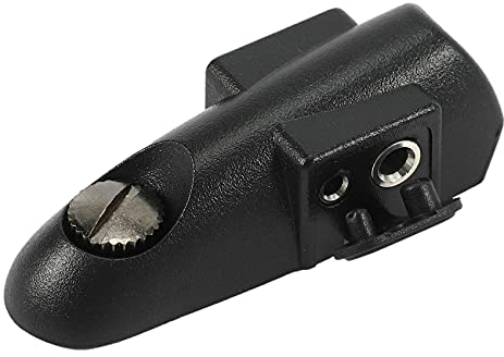 Eighosee Walkie Talkie Audio-Adapter für -9700 UV-XR UV-5S UV5R- -R6 GT-3WP T-57 UV-9R für M-Schnittstelle, 2-poliger Headset-Anschluss
