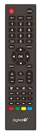 UBOON - Mnado Compatible con Oki, LCD, LED, Plasma, Smart TV OKI-59
