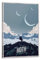 Hoth Travel Star The Wars Filmposter, Leinwand, Wandkunst, Bauernhausgalerie, ästhetische Raumdekoration für Schlafzimmer, Badezimmer, 30 x 45 cm
