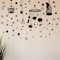 astylishome Wandtattoo Wohnzimmer Vogel Blumen Wandsticker Vogelkäfig Pflanze Blätter Wandaufkleber für Geschäfte Kinderzimmer Wohnzimmer Schlafzimmer 0907