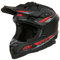 O'NEAL C-SRS Motocross Helm SOLID Schwarz/Rot (Größe XL) – ECE 22.06 zertifiziert, robuste ABS-Schale, effizientes Belüftungssystem & herausnehmbares, waschbares Innenfutter