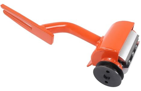 Log Peeler, Debarker Attachment for Chainsaw with 6 Blades, Steel Material, Suitable for Most Chainsaws, Bark Removal, Groove Milling, Circular Beam Making