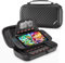 JSAUX Funda Compatible con Nintendo Switch 2 2025, Funda Protectora Rígida con 15 Ranuras para Tarjetas de Juego, Bolsa de Viaje Portátil para la Consola Switch 2 y Accesorios, Negro