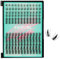 Manga grappes de cils 8-16mm grappes de cils fées Extensions de cils DIY cils individuels grappes de faux cils bandes de cils invisibles ultra-fines