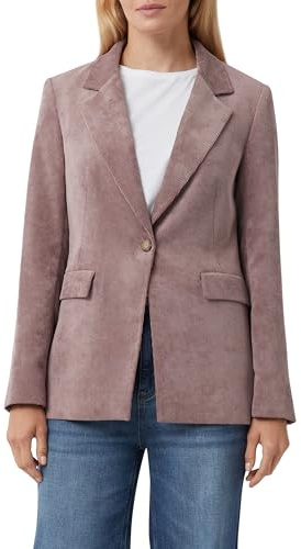 Comma Taillierter Cordblazer