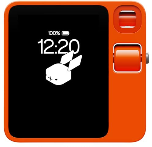 Rabbit r1 - Voice Activated AI Assistant: No Subscription Fees, Learning Aid, Meeting Assistant, Magic Camera, Voice Recording & Transcription