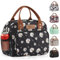 HOMESPON Insulated Lunch Bag for Women Men Ladies Work Adult Cool Tote Box Container with Side Pockets