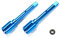 TAMIYA 300054502 54502 Ersatzteil TT-02 Alu-Mitnehmer Antriebswelle, Blau