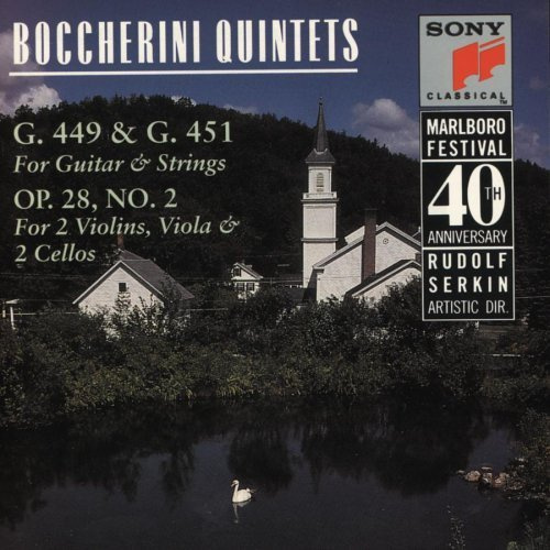 Boccherini Quintets (G. 449 & G. 451 for Guitar & Strings, Op. 28, No. 2 for Two Violins, Viola & Two Cellos) by Sony