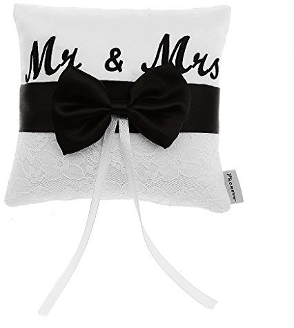 Mr & Mrs Porte Ringkissen, für Hochzeit, 15°cm