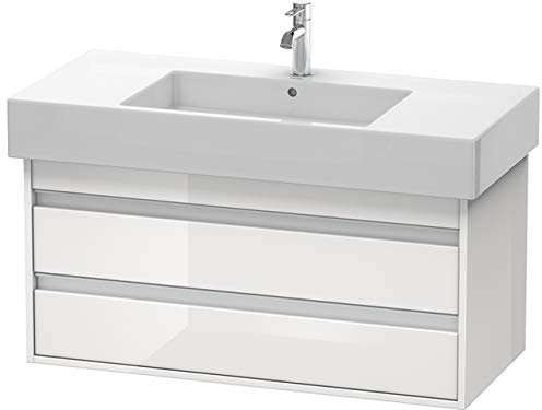 Duravit Waschtisch kt664102222 2 Schubladen 1000 x 455 mm weiß