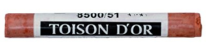 KOH-I-NOOR 8500051002SV Künstler Pastellkreide rund 10-75 8500, 12 in Set, englisch rot, 1,7 x 20,0 x 9,7 cm