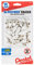 Pentel® Hi-Polymer® Radierkappen, Weiß, 50 Stück