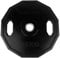 Tunturi Unisex Adult Weight plates Olympic weigth Plate -Rubber weigth Plate 25.0kg, Single plate - Black, 1