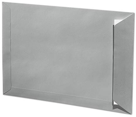 ARTOZ 10x DIN C4 Umschläge mit Haftklebung - ungefüttert 324 x 229 mm Graphit (Grau) Briefumschläge ohne Fenster - Serie 1001
