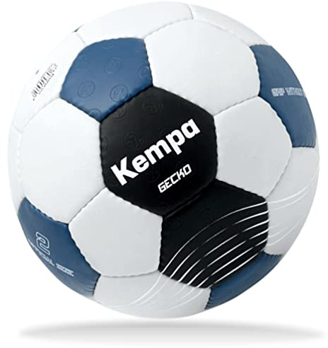 Kempa Handball Top Spiel und Trainingsball schwarz/orange super griffig (1 ohne Ballpumpe)