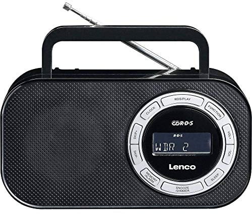 Lenco PR2700 Tragbares Radio, Schwarz