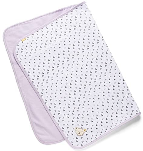 Steiff® Baby Mädchen Jersey Krabbeldecke