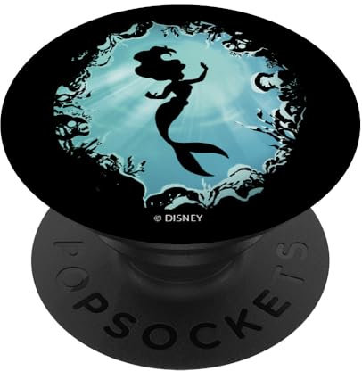 PopSockets Disney Little Mermaid Ariel's Grotto PopSockets PopGrip: Ausziehbarer Sockel und Griff für Handys/Tablets mit Tauschbarem Top