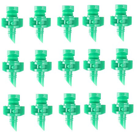 wowoda 100 pz 180 gradi Rifrazione Atomizzato Gocciolatore Micro Giardino Irrigatore Irrigatore Idroponico Giardino Irrigazione