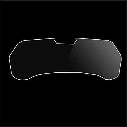 XHSM GPS Navi Schutzfolie Für BMW G30 G31 Serie 5 2021 Jahr Autopanel Bildschirm Gehärtetes Glasschutz Innenausstattung Instrumententafel Displayschutzfolie (Color : with Camera)