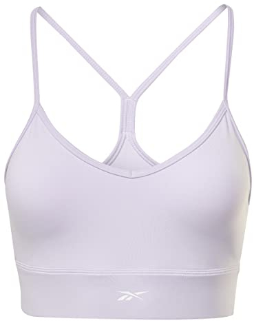 Reebok Damen Workout Ready Sport-BH, Lila Oase, L