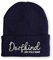 tshirtladen Dorfkind und stolz drauf Statement Wintermütze lustige Mütze für Damen und Herren, Farbe: Navy