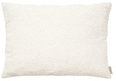 Blomus Kissenbezug Boucle, Kissenhülle für Kopf- oder Sofakissen, Moonbeam, 40 x 60 cm, 66602