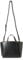 Pinko Damen Carrie Shopper Classic Bottalata Leder Tasche, Z99q_schwarz-Antique Gold