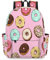 TropicalLife Donut Kinder-Rucksack, niedlicher Donut-Kleinkind-Rucksack für Mädchen, Jungen, Kinder, Schule, Büchertasche, Reisen, lässiger Tagesrucksack, multi, 15 in