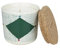 Marimekko Oiva/Losagne Scented Candle - White, Green, Petrol Blue, red
